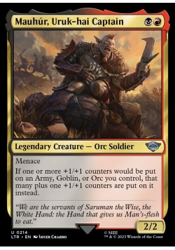 Mauhur, Uruk-hai Captain