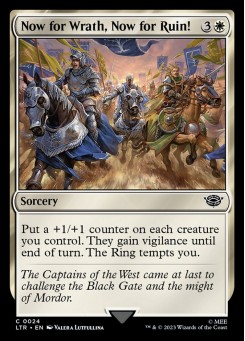 Now for Wrath, Now for Ruin!