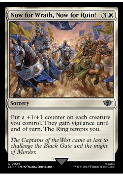 Now for Wrath, Now for Ruin!