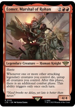 Eomer, Marshal of Rohan