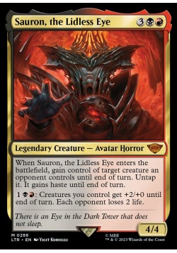 Sauron, the Lidless Eye