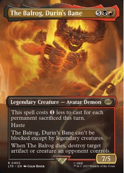 The Balrog, Durin's Bane