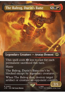 The Balrog, Durin's Bane