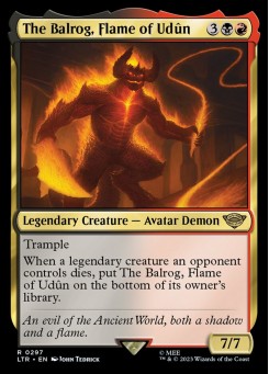 The Balrog, Flame of Udun