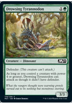 Drowsing Tyrannodon