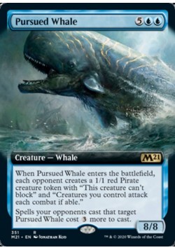 Pursued Whale