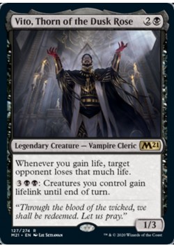 Vito, Thorn of the Dusk Rose