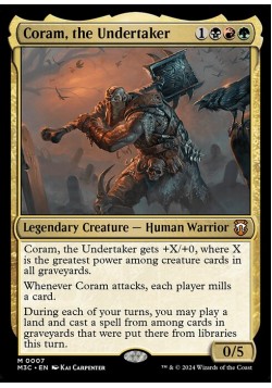 Coram, the Undertaker