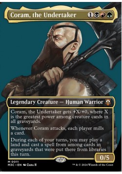 Coram, the Undertaker