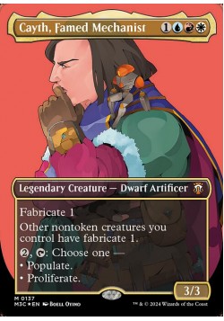 Cayth, Famed Mechanist