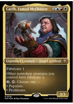 Cayth, Famed Mechanist