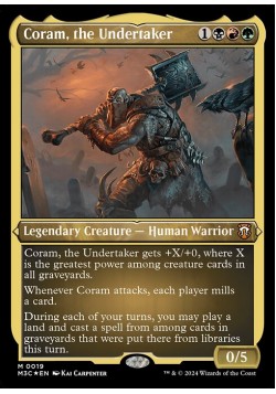 Coram, the Undertaker