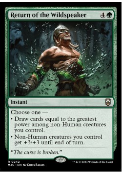 Return of the Wildspeaker
