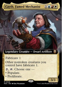Cayth, Famed Mechanist