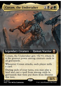 Coram, the Undertaker