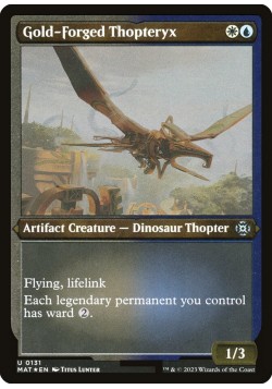 Gold-Forged Thopteryx