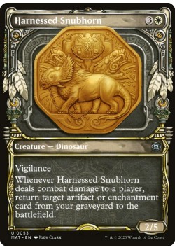 Harnessed Snubhorn