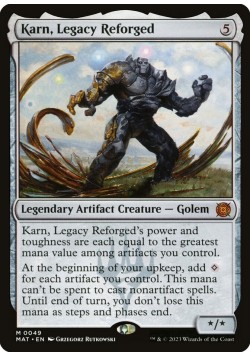 Karn, Legacy Reforged