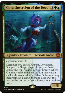 Kiora, Sovereign of the Deep
