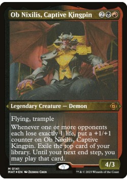Ob Nixilis, Captive Kingpin