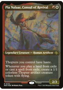 Pia Nalaar, Consul of Revival