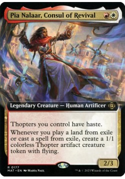 Pia Nalaar, Consul of Revival