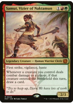 Samut, Vizier of Naktamun