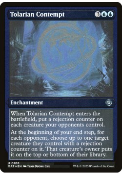 Tolarian Contempt