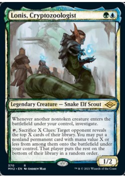 Lonis, Cryptozoologist