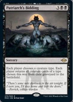 Patriarch's Bidding