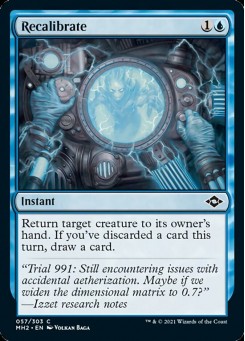 Recalibrate