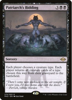Patriarch's Bidding