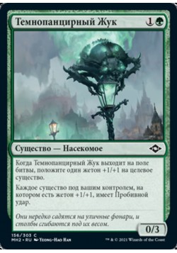 Темнопанцирный Жук