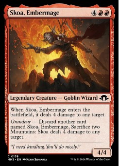 Skoa, Embermage