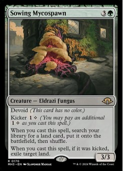Sowing Mycospawn