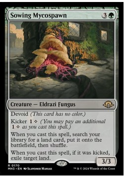 Sowing Mycospawn