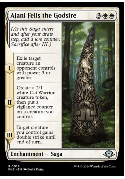 Ajani Fells the Godsire