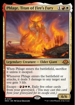 Phlage, Titan of Fire's Fury