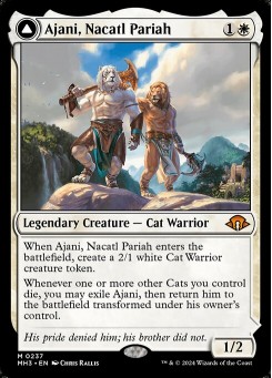 Ajani, Nacatl Pariah // Ajani, Nacatl Avenger