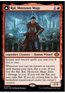 Ral, Monsoon Mage // Ral, Leyline Prodigy