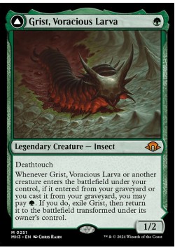 Grist, Voracious Larva // Grist, the Plague Swarm