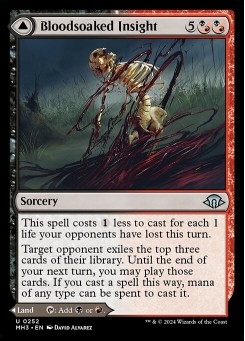 Bloodsoaked Insight // Sanguine Morass