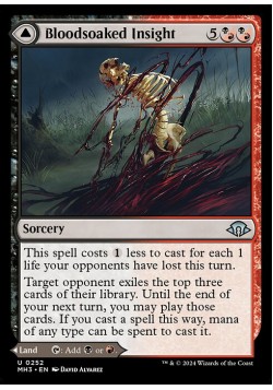 Bloodsoaked Insight // Sanguine Morass