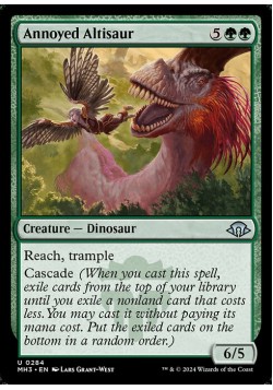 Annoyed Altisaur