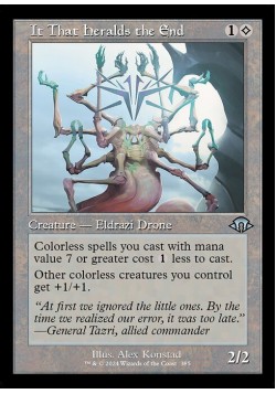 It That Heralds the End