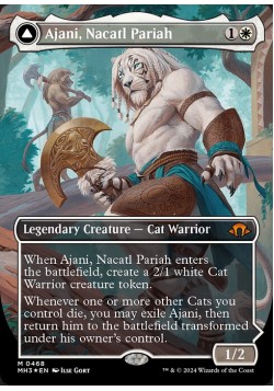 Ajani, Nacatl Pariah // Ajani, Nacatl Avenger