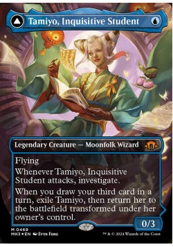 Tamiyo, Inquisitive Student // Tamiyo, Seasoned Scholar