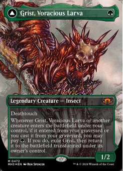 Grist, Voracious Larva // Grist, the Plague Swarm