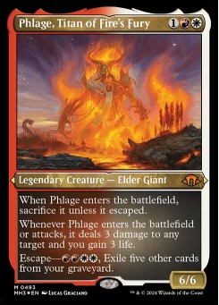 Phlage, Titan of Fire's Fury