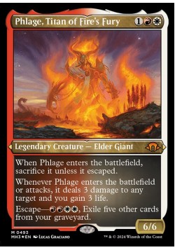 Phlage, Titan of Fire's Fury
